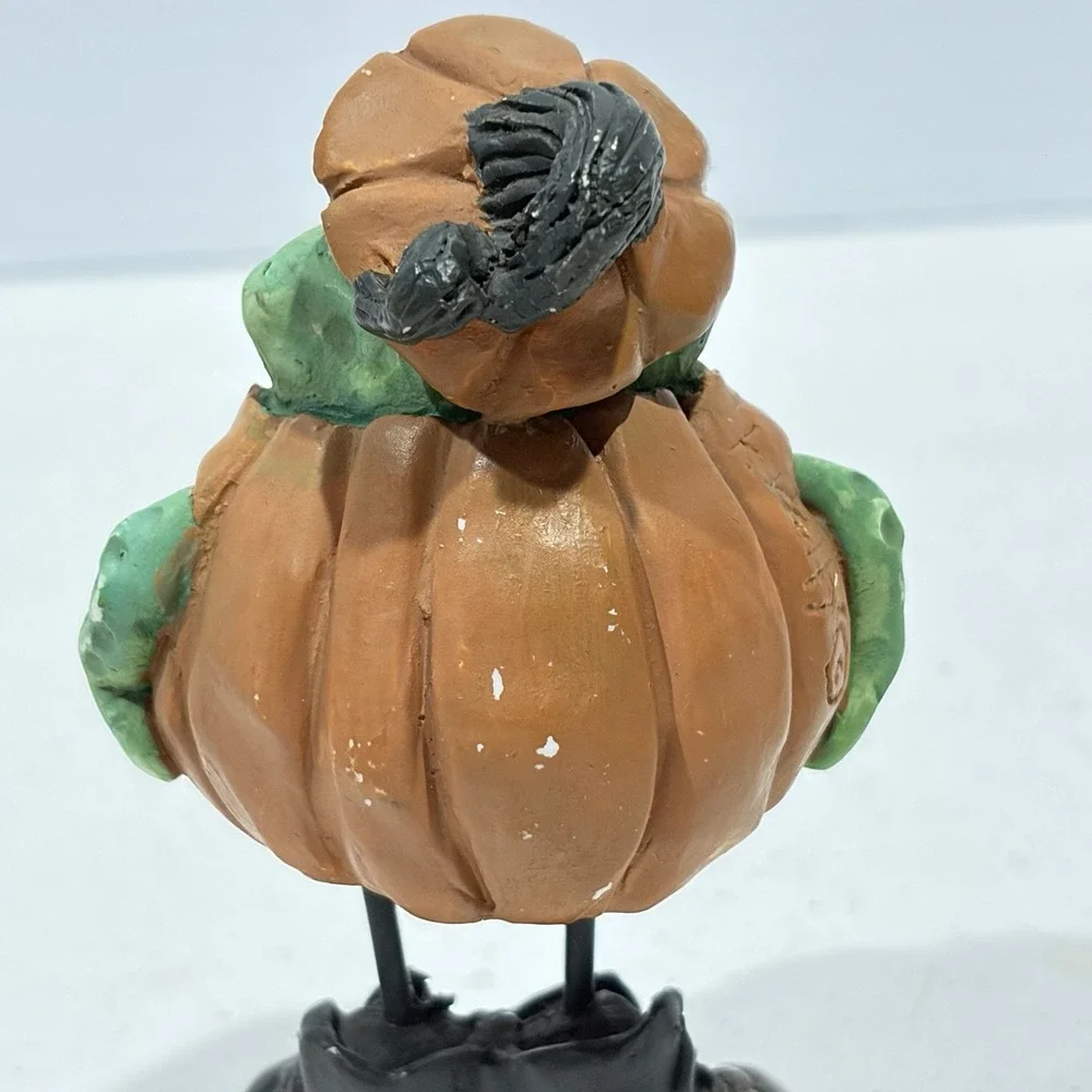 Russ Berrie Halloween Pumpkin Frog Kathleen Kelly 5